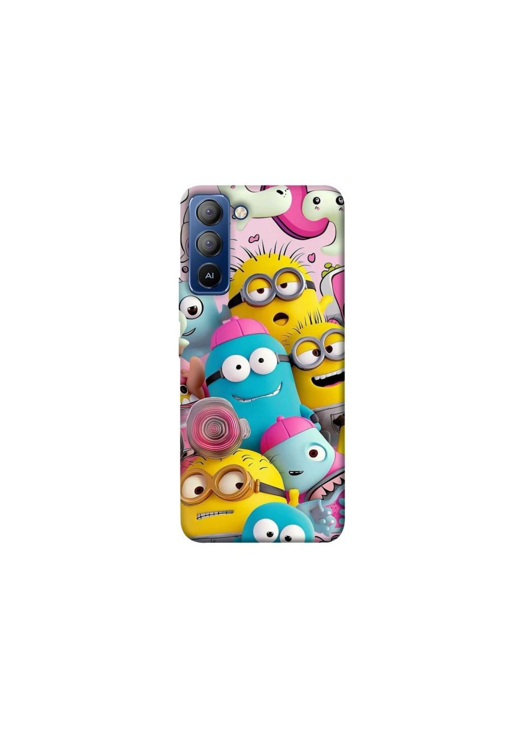 Чехол на TECNO Pop 5 LTE Minions ver.1 Frontalka (354649272)