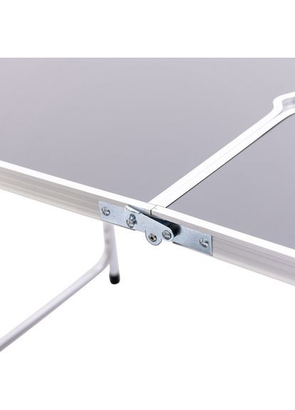 Розкладний стіл + 4 стільці кемпінговий набір для пікніка, риболовлі, відпочинку, туризму Сірий JY-12060G LUGI (371787546)