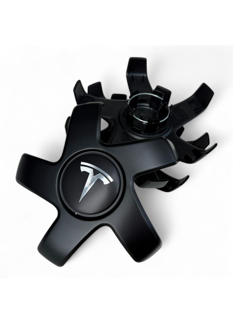 Колпачки на диски Тесла модел 3, заглушки звезды пауки крабы на Model 3, 1044234-B, 1044234B 4 штуки Tesla (364463731)