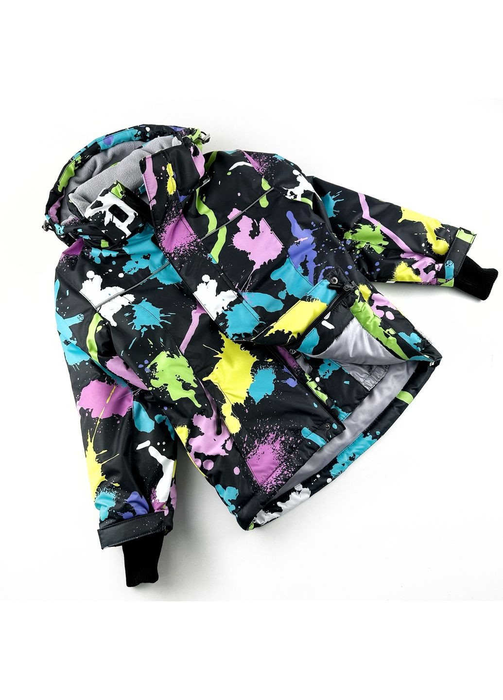 Чорна зимня куртка Marakas