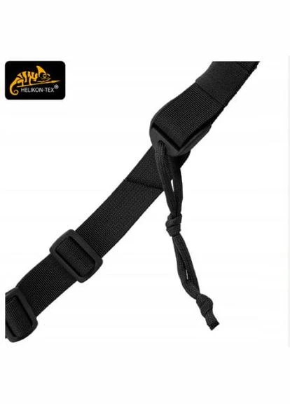 Ремень для оружия двухточечный Черный Two Point Carbine SlingВ - Polyester - Black (ZW-RFS-PO-01) Helikon-Tex (323217166)