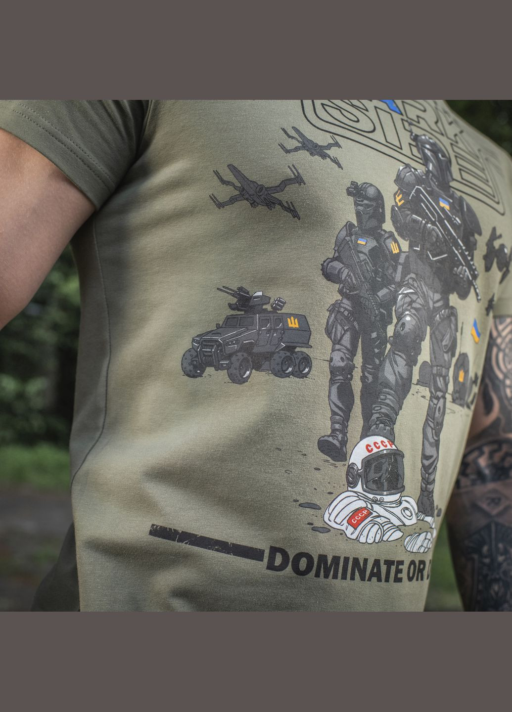 Футболка UA Side Light Olive ( ) M-TAC (303262021)