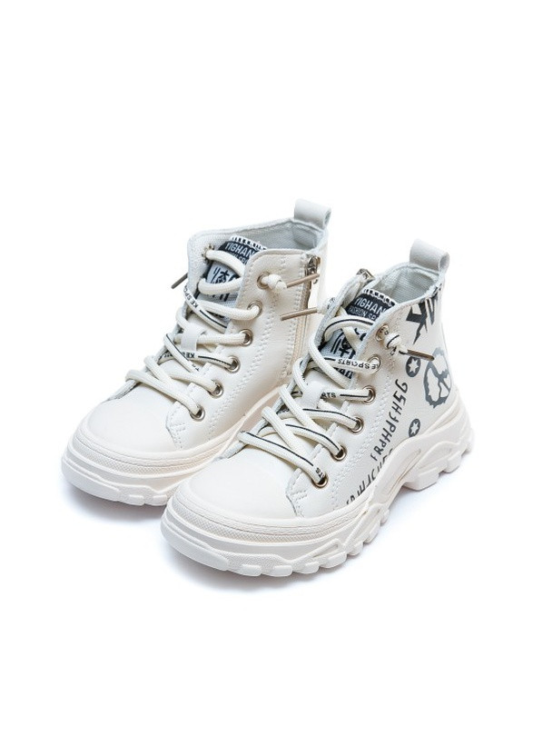 Білі всесезонні кросівки Fashion F626(26-30) бел