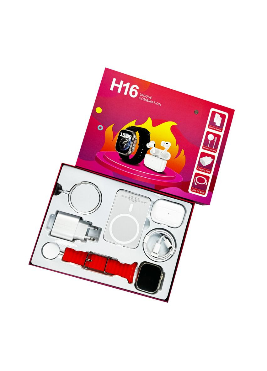 Смартчасы Orange Fendior H16+TWS+Powerbank+Charge (315600847)