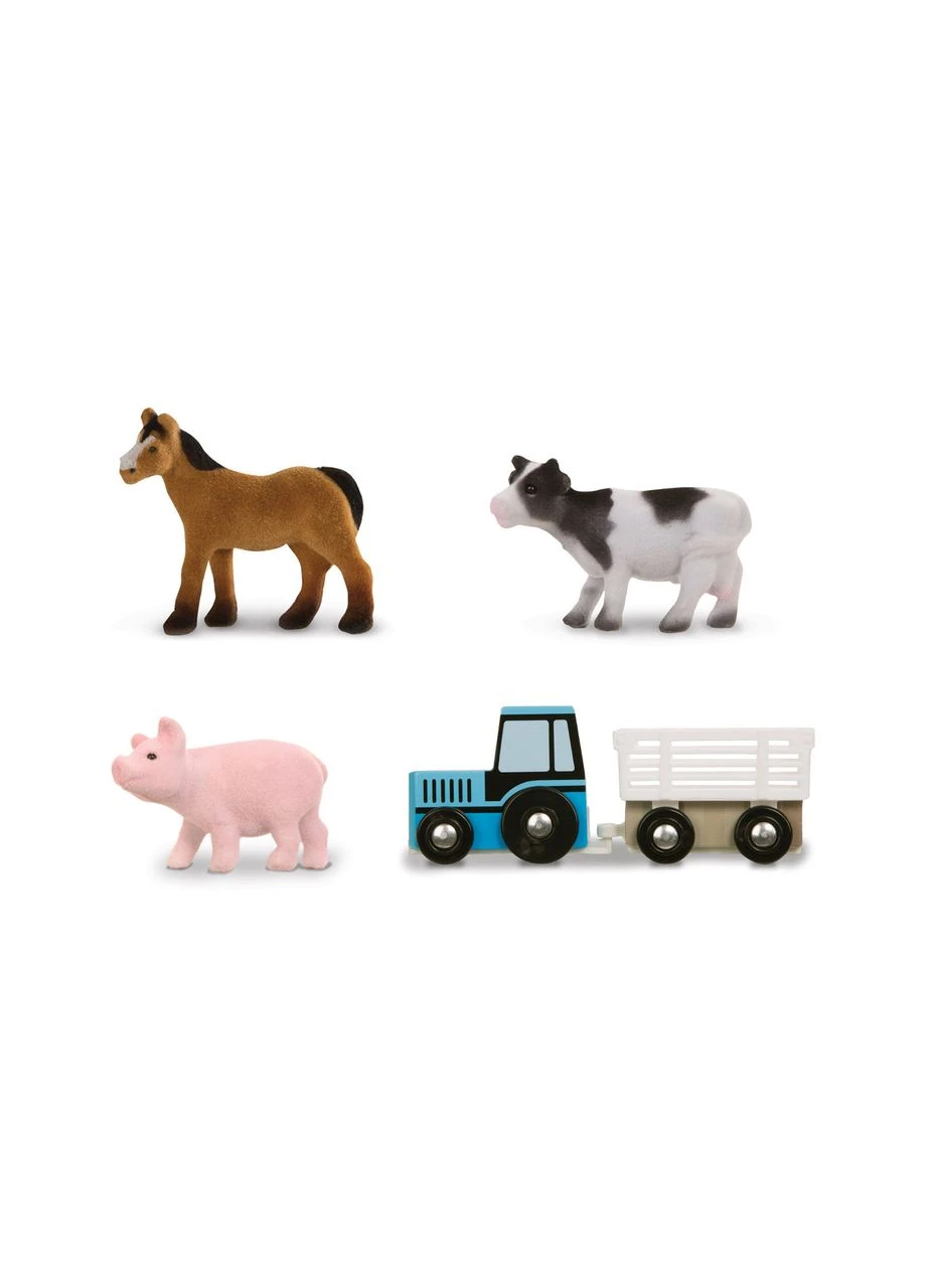 Ігровий килимок для підлоги з тваринами Ферма 100х90 см Melissa&Doug MD19425 Melissa & Doug (390784251)
