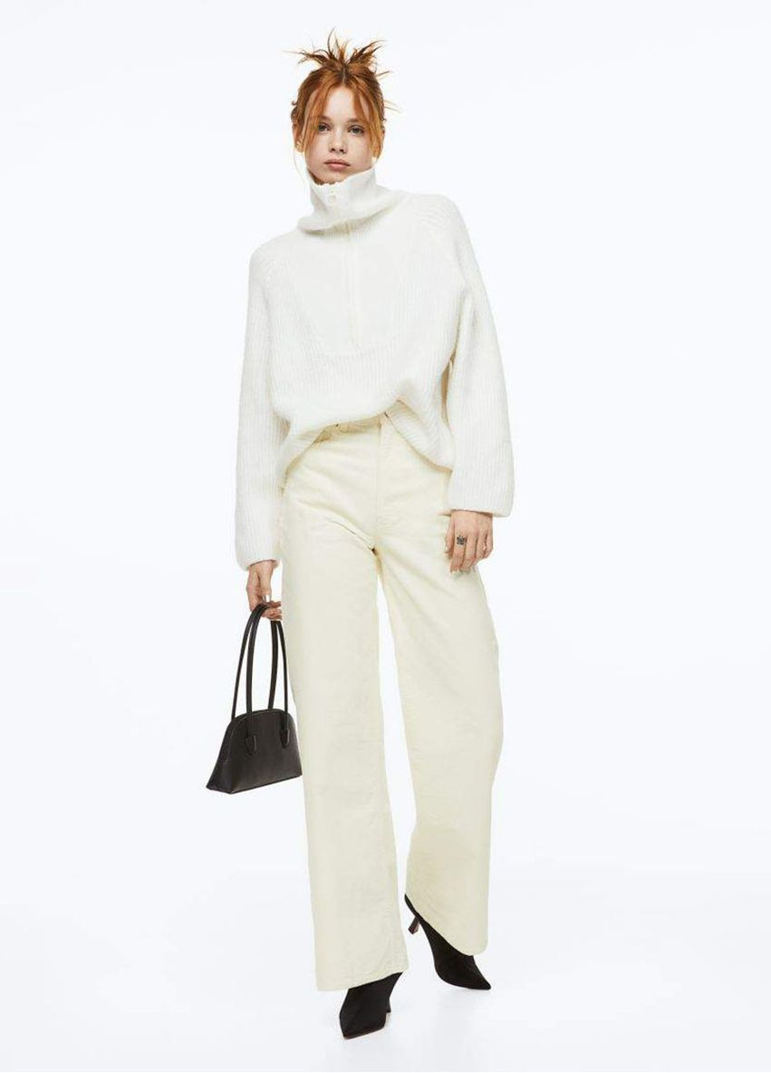 Широкі вельветові штани H&M (365435704)