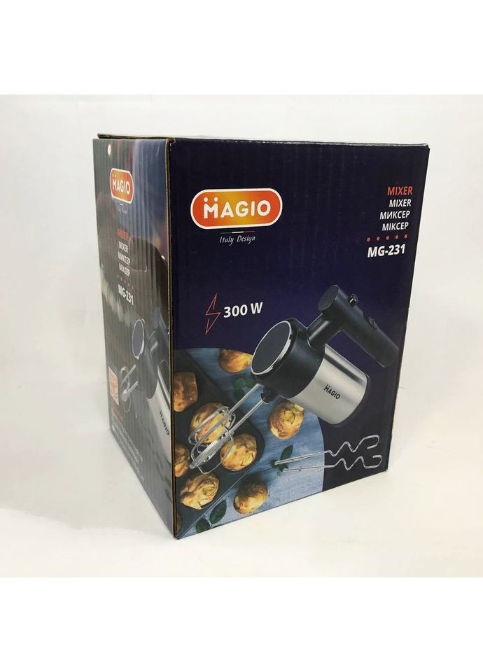 Кухонный прибор миксер МG-231 300 Вт, Миксер для смешивания кремов, Миксер для AE-306 смешивания соусов Magio (352770300)