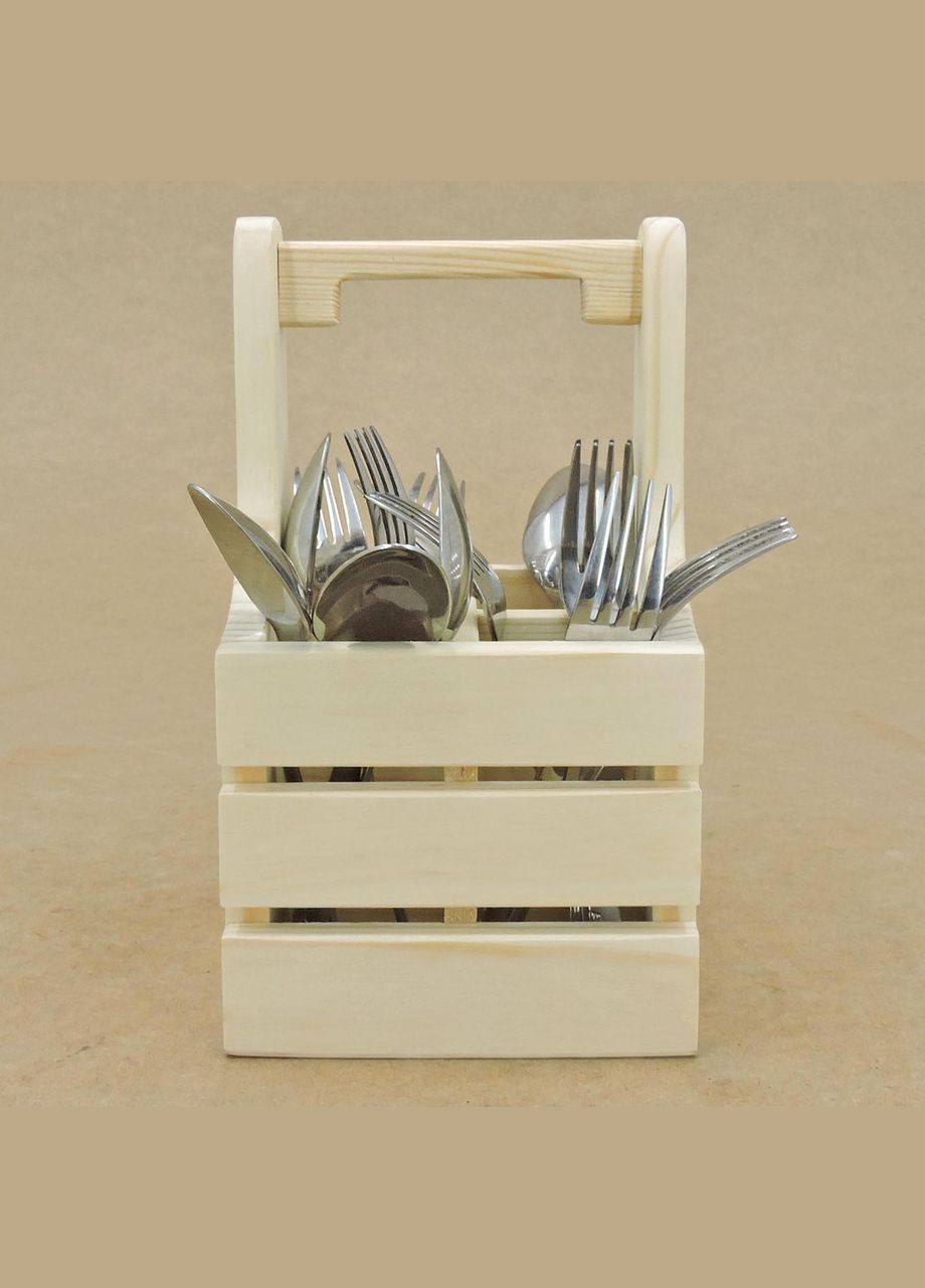 Підставка для столових приладів з дерева Пайлаф бланже (ПСП-002701) No Brand (327424575)