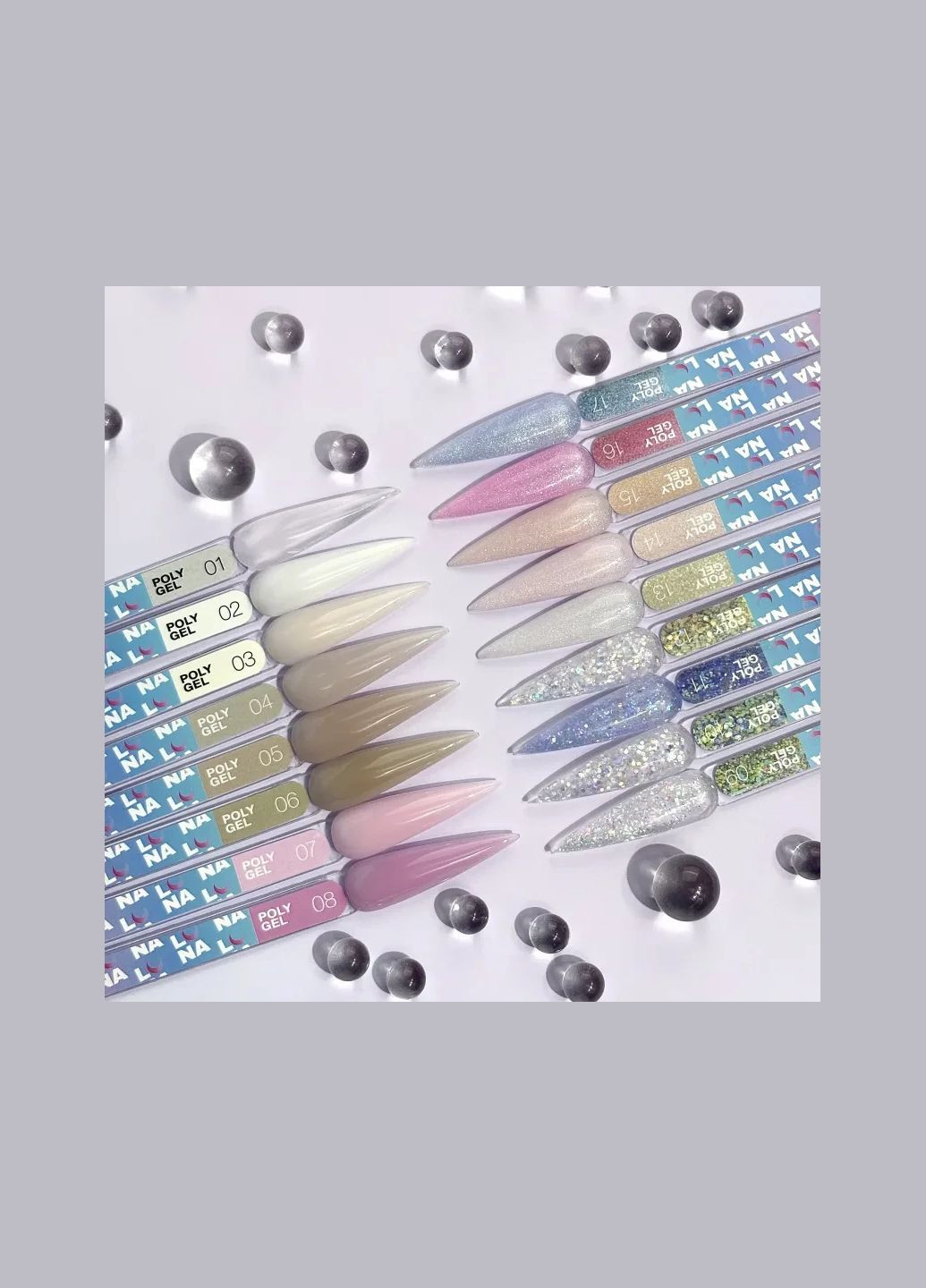 Полігель для нарощування Poly Gel №4, 30 мл Luna (364504078)