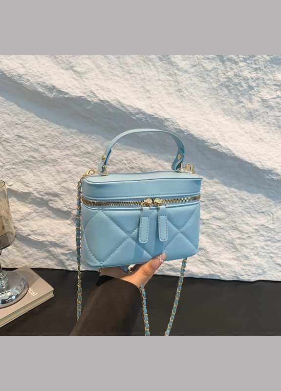 Жіноча сумка косметичка 10484 Vanity Bag крос-боді на ланцюжку No Brand (344446671)