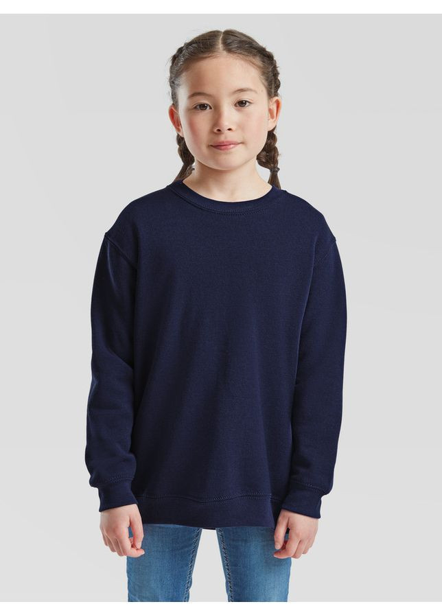 Детский свитер на флисе, толстовка на флисе, кофта детская Fruit of the Loom (368786610)