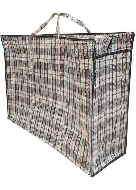 Хозяйственная Сумка полипропиленовая клетчатая 65х55х25 А-Плюс (315825468)