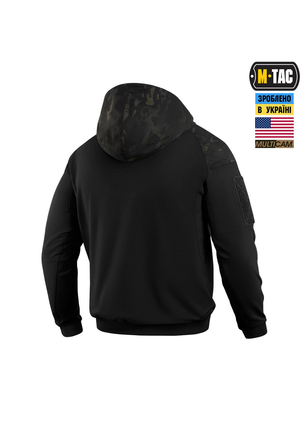 Кофта Hoodie Combat Black Edition Black Multicam ( ) M-TAC (326974190)