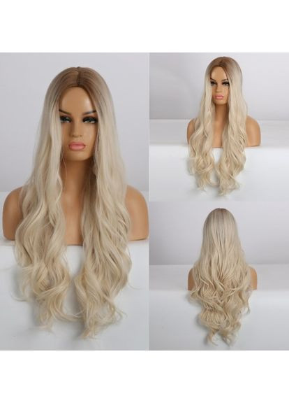 Перука блондинки хвиляста, перука омбре блонд No Brand (355802160)