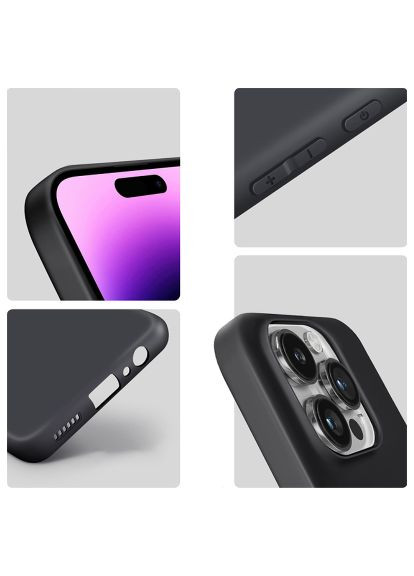 Чохол до мобільного телефона (712280) BeCover Apple iPhone 16 Pro Max Black (366069613)