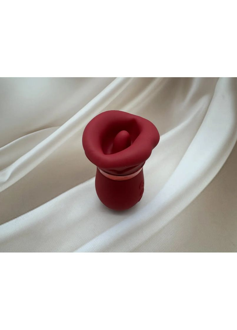 Вибратор язык вакуумный стимулятор с лизанием и сосанием клитора Клиторальный вибратор с эффектом кунилингуса No Brand (349748000)