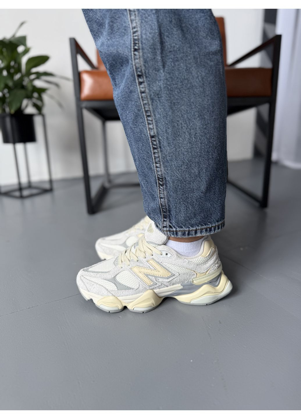 КРОСІВКИ ЖІНОЧІ NEW BALANCE 9060 QUARTZ GREY III НЬЮ БЕЛАНС 9060 No Brand сірі демісезони (368855886)