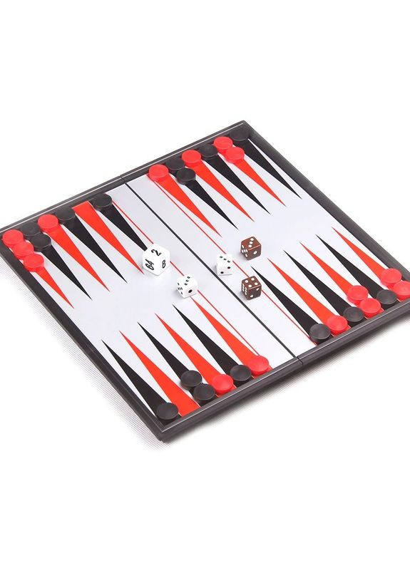 Настільна гра "Нарди магнітні" Magnetic Folding Backgammon 3820UB 25x25 см UB (300389542)