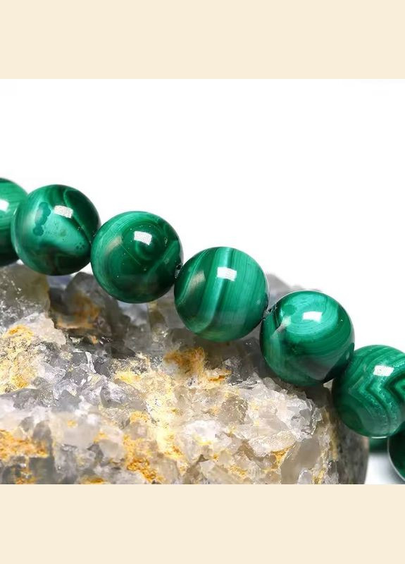 Браслет із натурального малахіту (80174) Hemst (311592022)