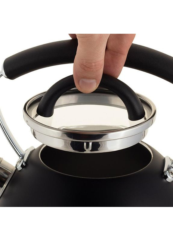 Чайник Magic Kettle 2.5л черный со свистком индукционный чайник из нержавеющей стали для кухни Ofenbach (368991308)