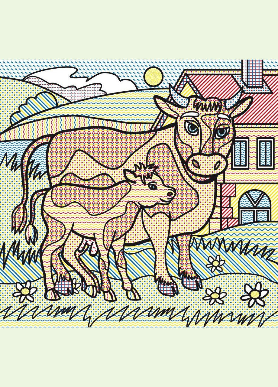 Водні забарвлення "На фермі" Crystal Book (F00025260) No Brand (362420363)