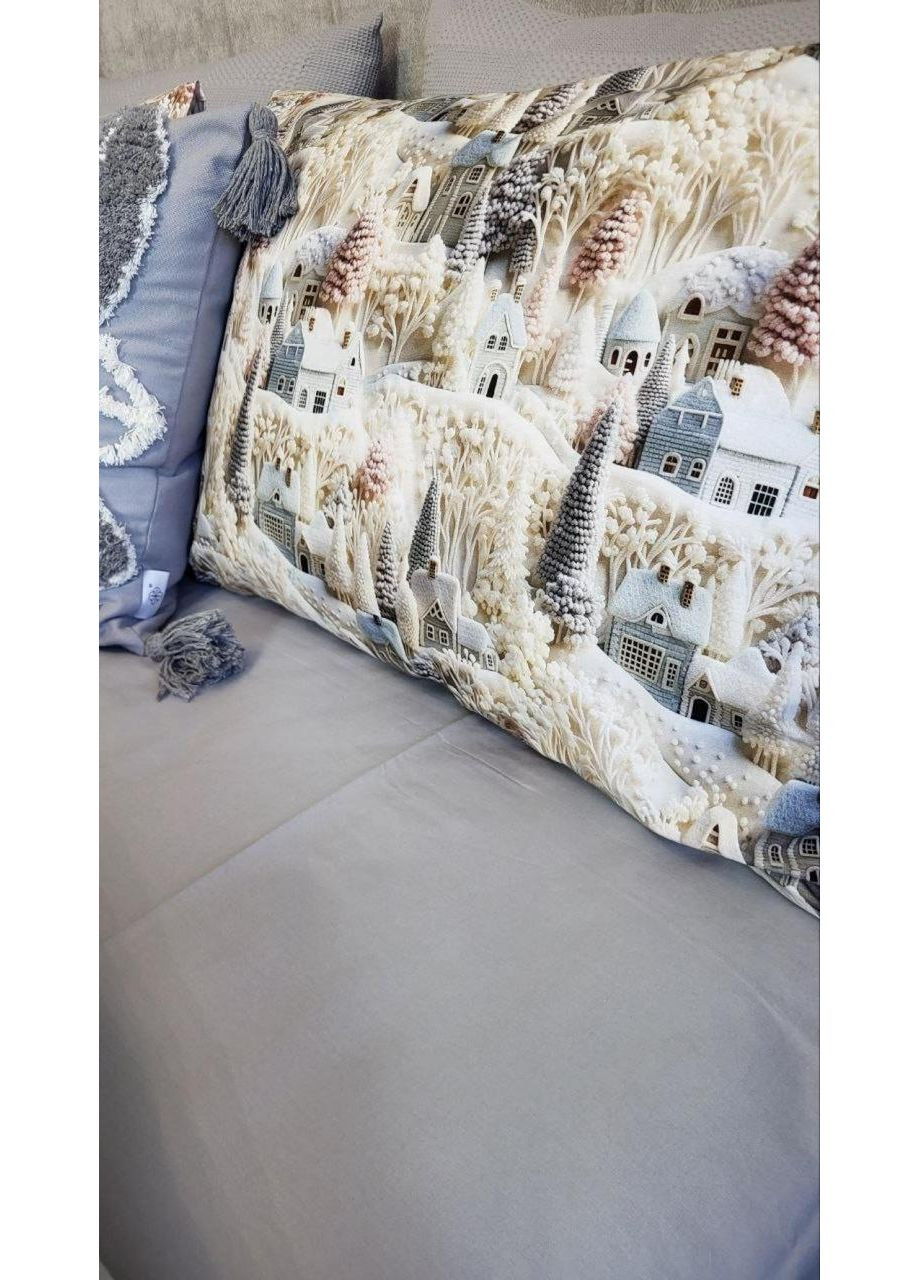 Постільна білизна Казкове місто, ранфорс Сімейний розмір, наволочки 70/70 No Brand (364220044)