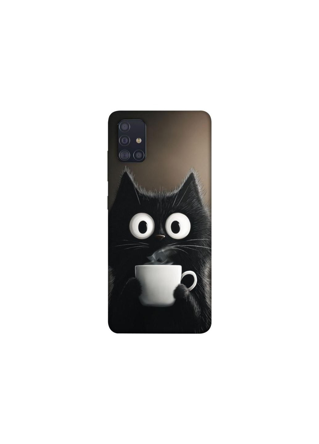 Чохол на Samsung Galaxy A51 morning cat Frontalka (353346787)