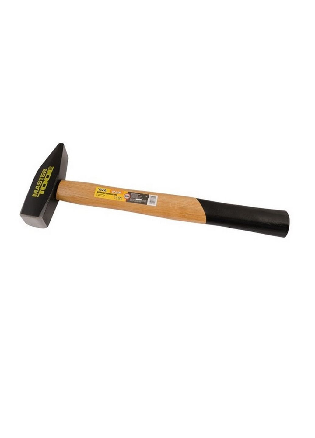 Молоток слесарный, 1000 г, HRC 56, рукоятка из дерева с полимерной защитой, 360 мм Master Tool (289458651)