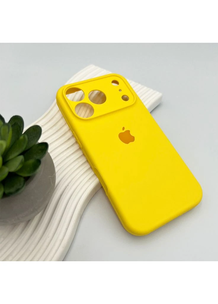 Чехол для смартфона Silicone Full Case AA для Apple iPhone 17 Pro 56, Sunny Yellow (FullAAi17P-56) No Brand Camera Protect (399754495)