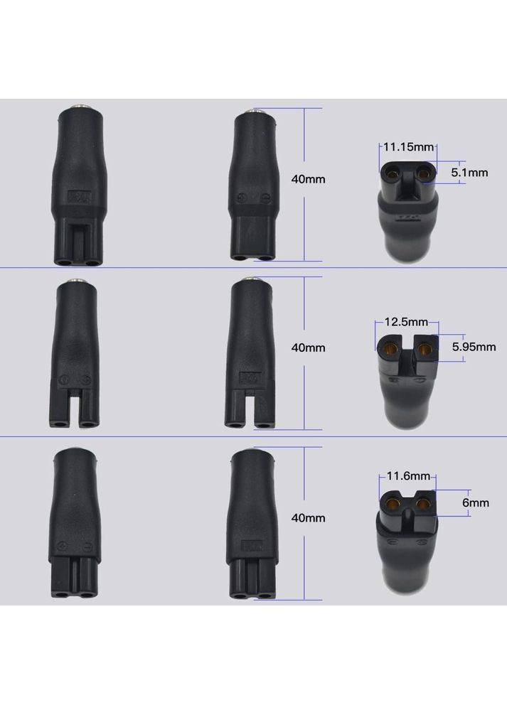 USB кабель для бритв та тримерів 8 в 1 (0041) No Brand (352720201)
