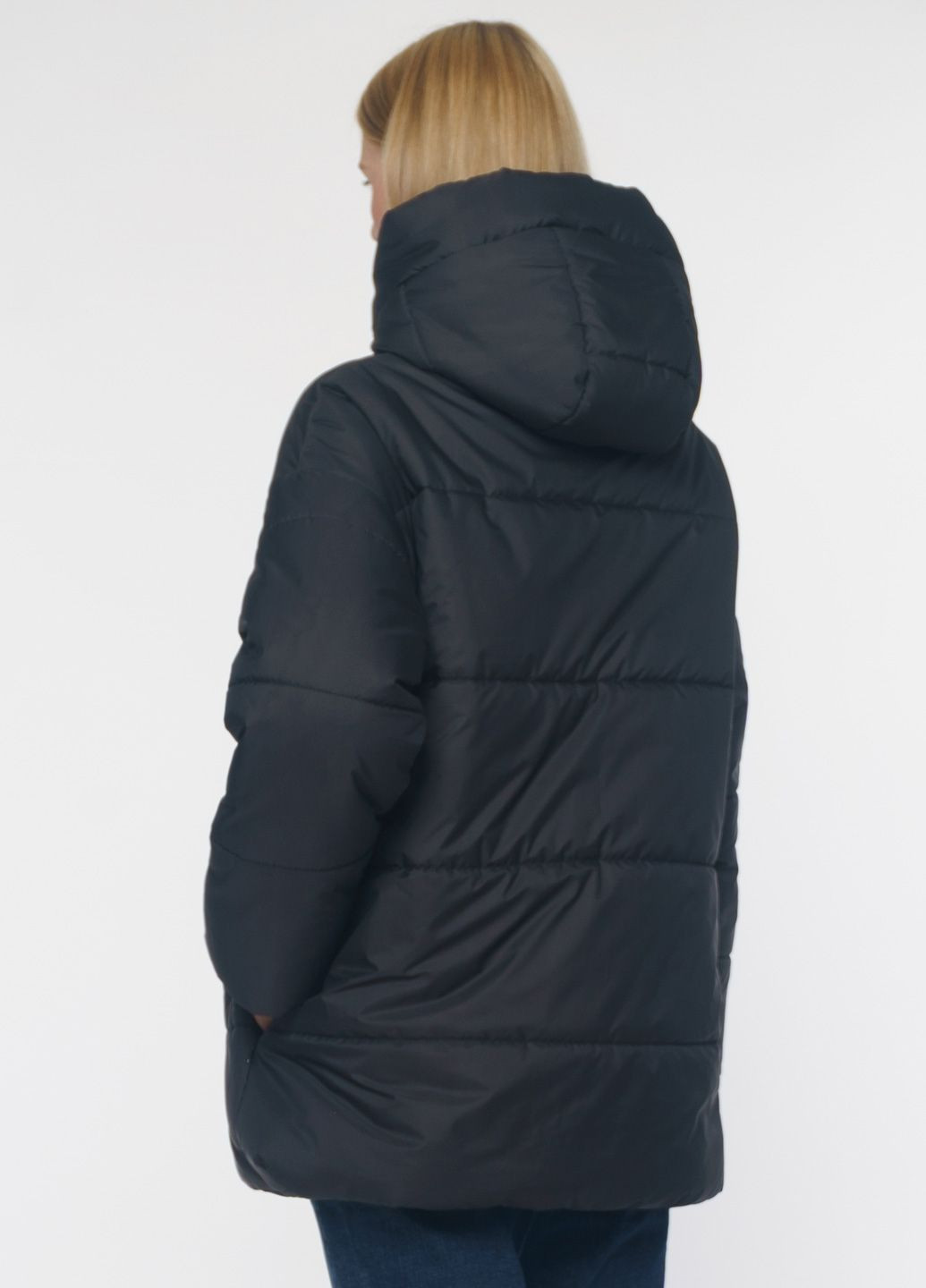 Чорна зимня куртка жіноча чорна Arber Harper