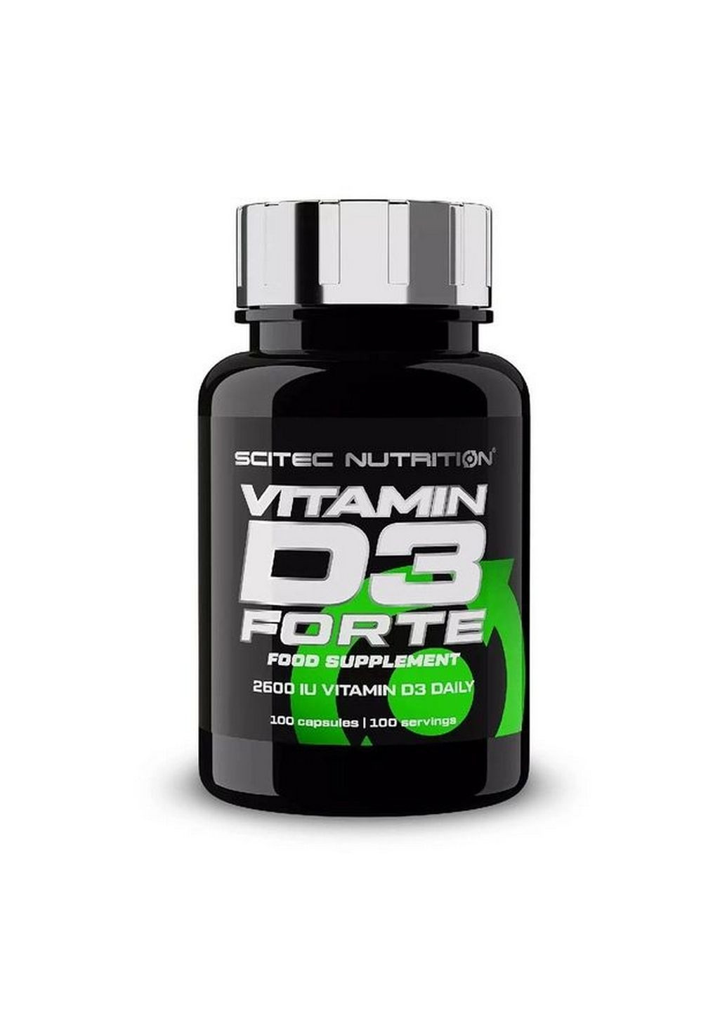 Витамины и минералы Scitec Vitamin D3 Forte, 100 капсул Scitec Nutrition (293418288)