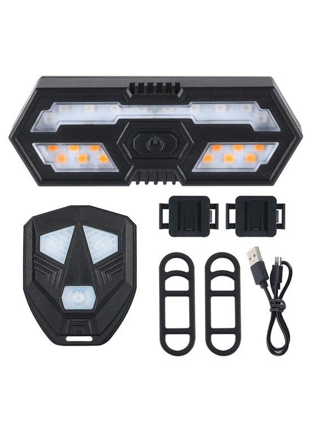 Задній ліхтар DN з поворотами LY-5509 пульт USB No Brand (359456066)