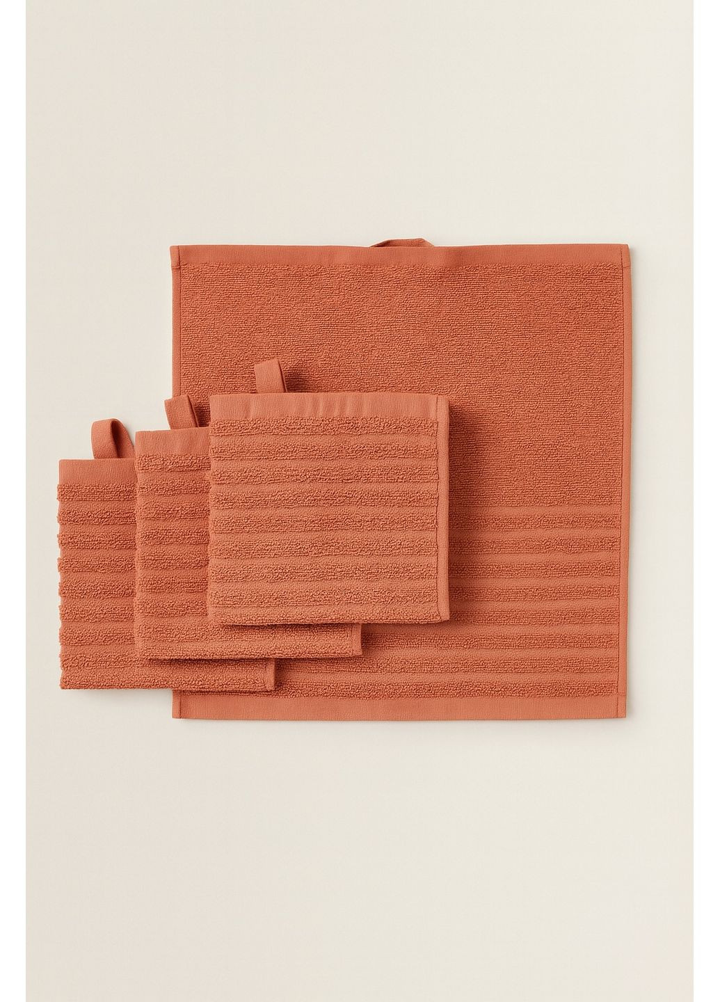 Полотенце ИКЕА IKEA оранжевый