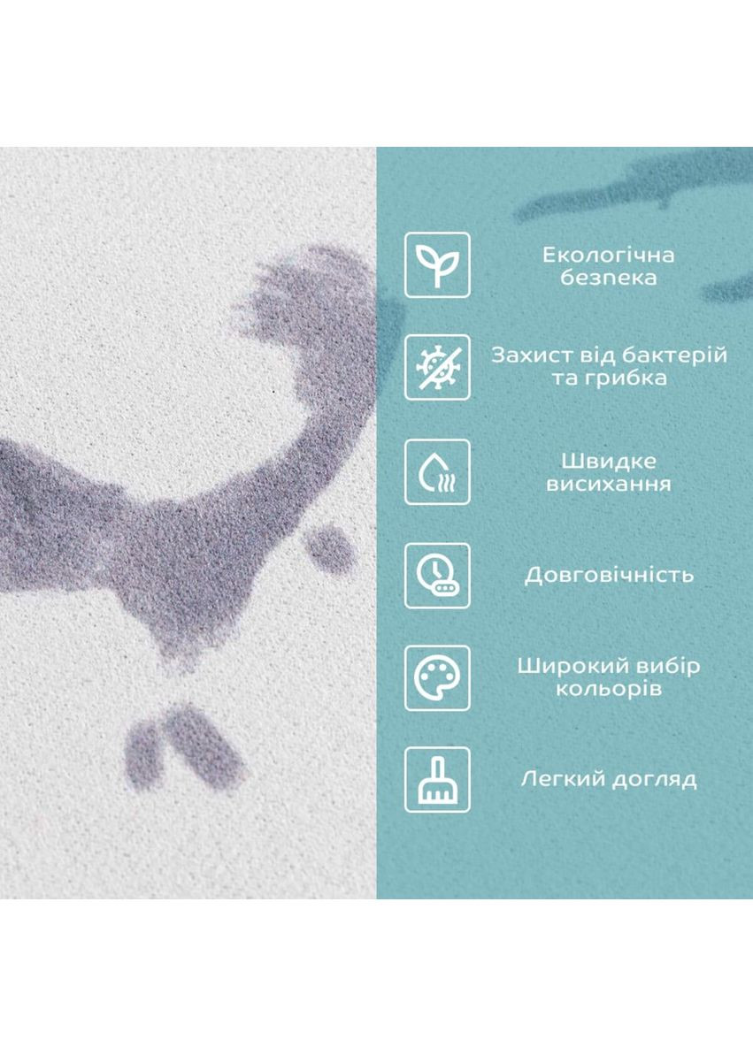 Влагопоглощающий коврик 50х80х3мм SW-00001890 Sticker Wall (366197146)