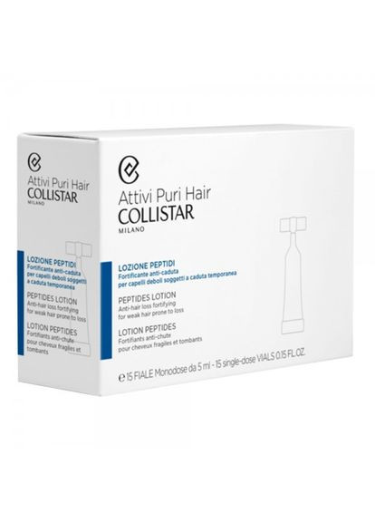 Peptides Lotion Antihair Loss Fortifying 15 vials/5ml - K29734 Collistar (308253716)