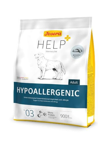 Сухой корм для собак Help Hypoallergenic Dog при пищевой непереносимости и аллергии 900 г (4032254768166) Josera (279568577)