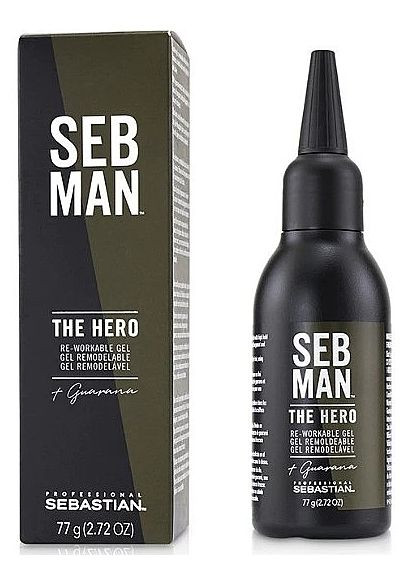 Sebastian Professional Універсальний гель для укладання волосся Seb Man The Hero 75ml (2-1069616) — Крем, США (369792728)