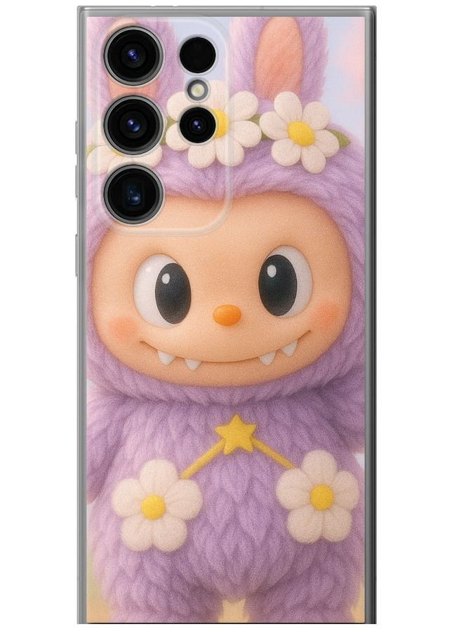 Силіконовий чохол 'Лабубу 1' для Endorphone Samsung Galaxy S24 Ultra (346240123)