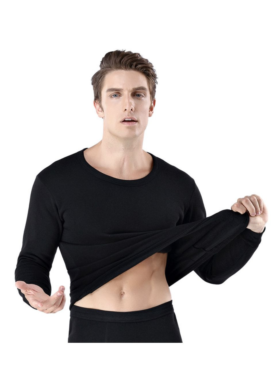 Термобелье мужское DANXRUHA XL с функцией подогрева черный No Brand (313583322)