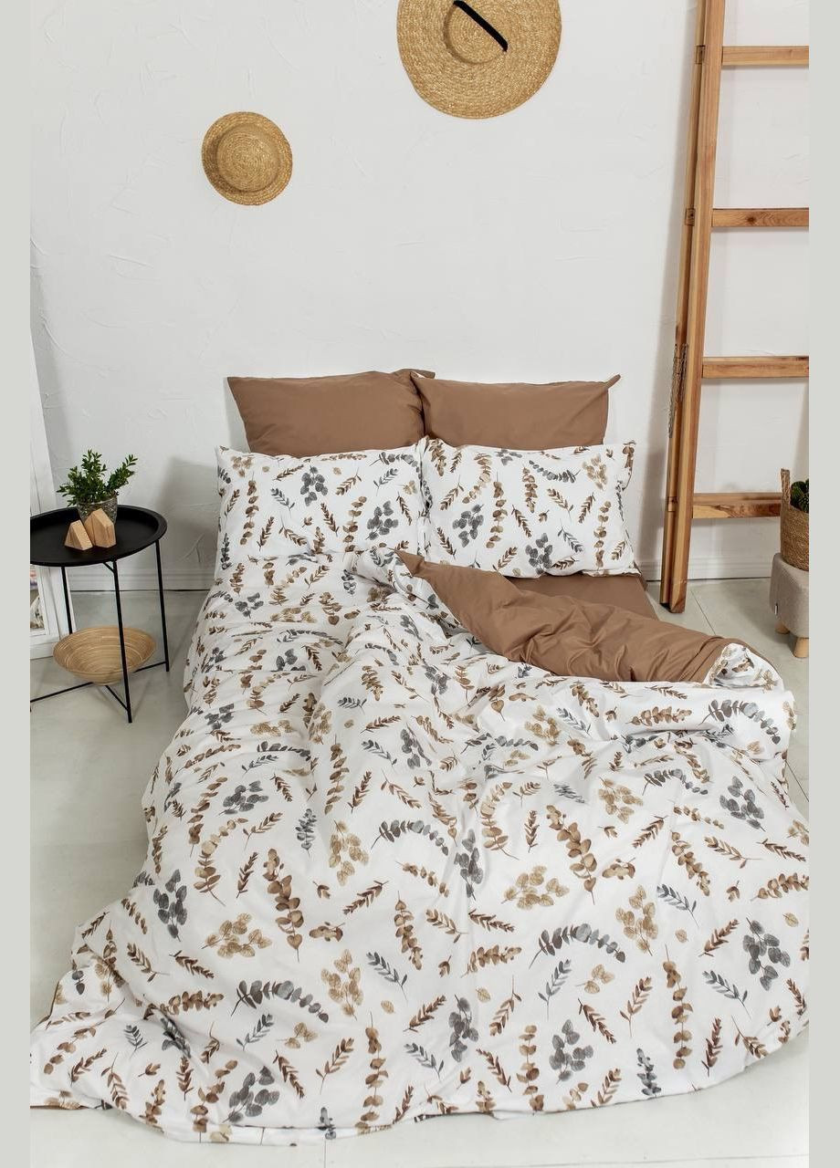 Комплект постельного белья евро Ранфорс 00029 Freshery 0002925 No Brand (346055579)