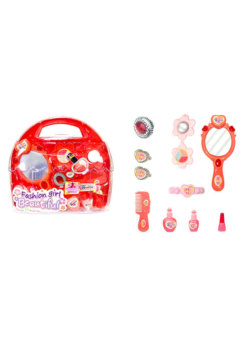Набор детской косметики и бижутерии в чемодане 6603-1 р.24*22*7см No Brand (362431097)