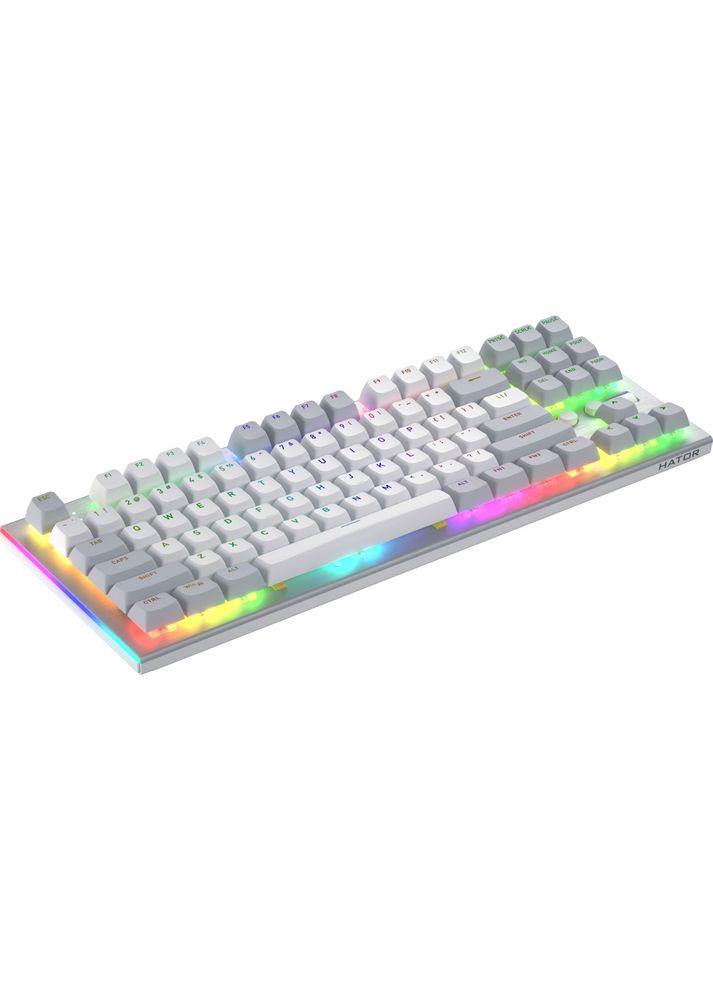 Клавиатура Gravity TKL Orange White (HTK561) Hator (329194325)