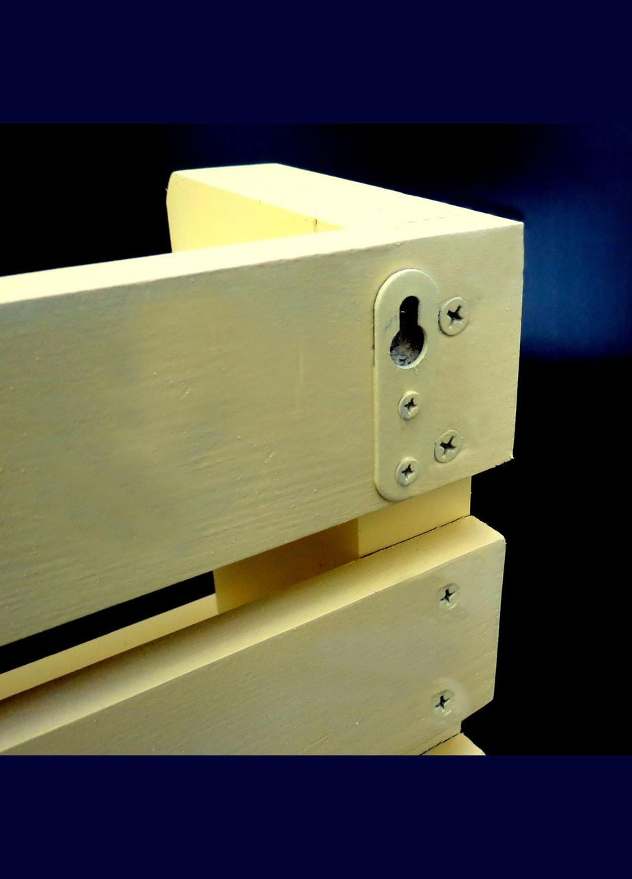 Полиця для ванної з дерева Нюрнберг лимонад (ВНП-001251) No Brand (328091348)