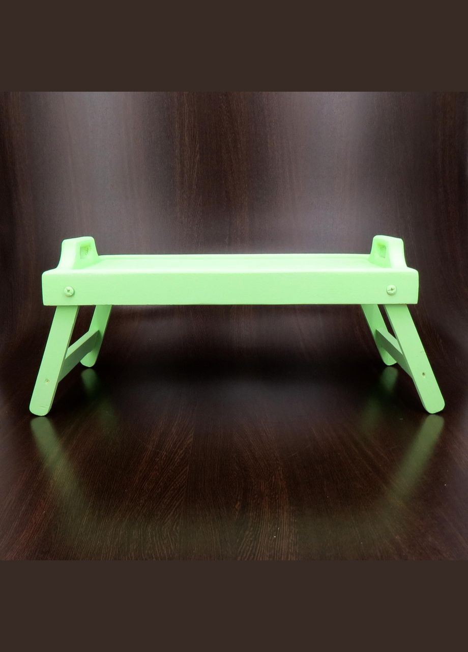 Столик-піднос для сніданку з дерева Кентуккі мохіто (СТП-003453) No Brand (327865479)