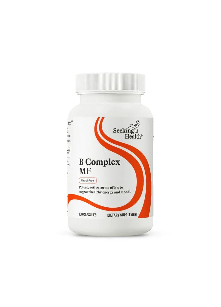 BКомплекс без метила, B Complex MF, 100 капсул Seeking Health (315146110)