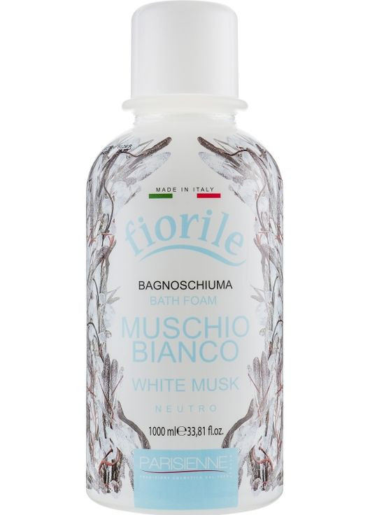 Пена для ванны "Белый мускус" Fiorile White Musk Bath Foam 1000ml (578139-26425) Parisienne Italia (368654207)