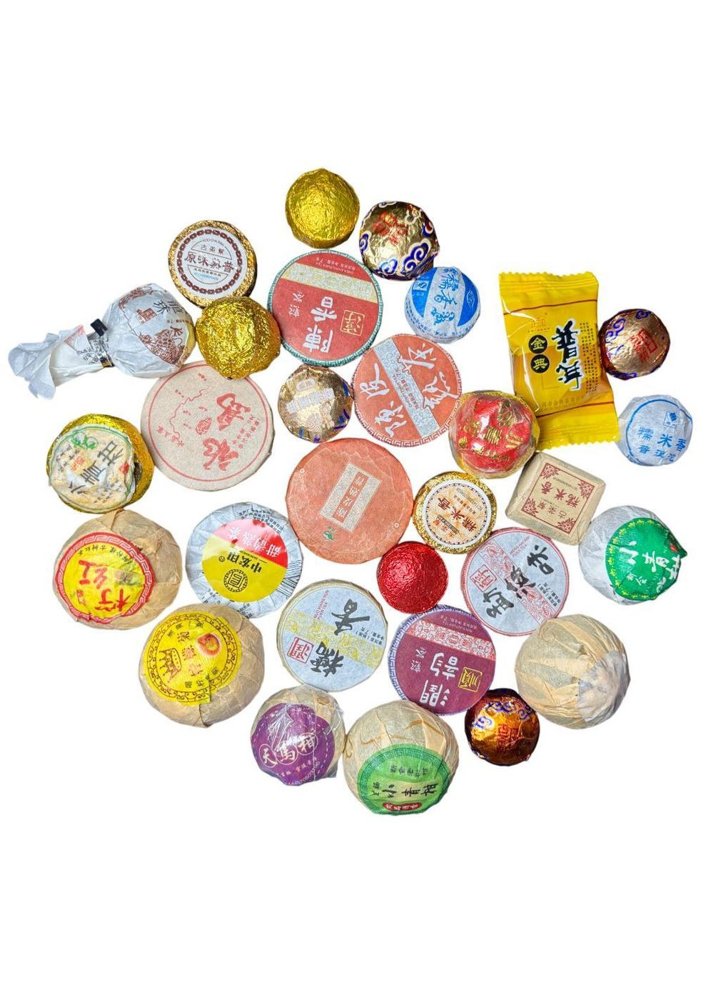 Дегустаційний Набір "Мікс Шу Пуерів" Чаєман преміум, 30 шт 237 г No Brand (336386195)