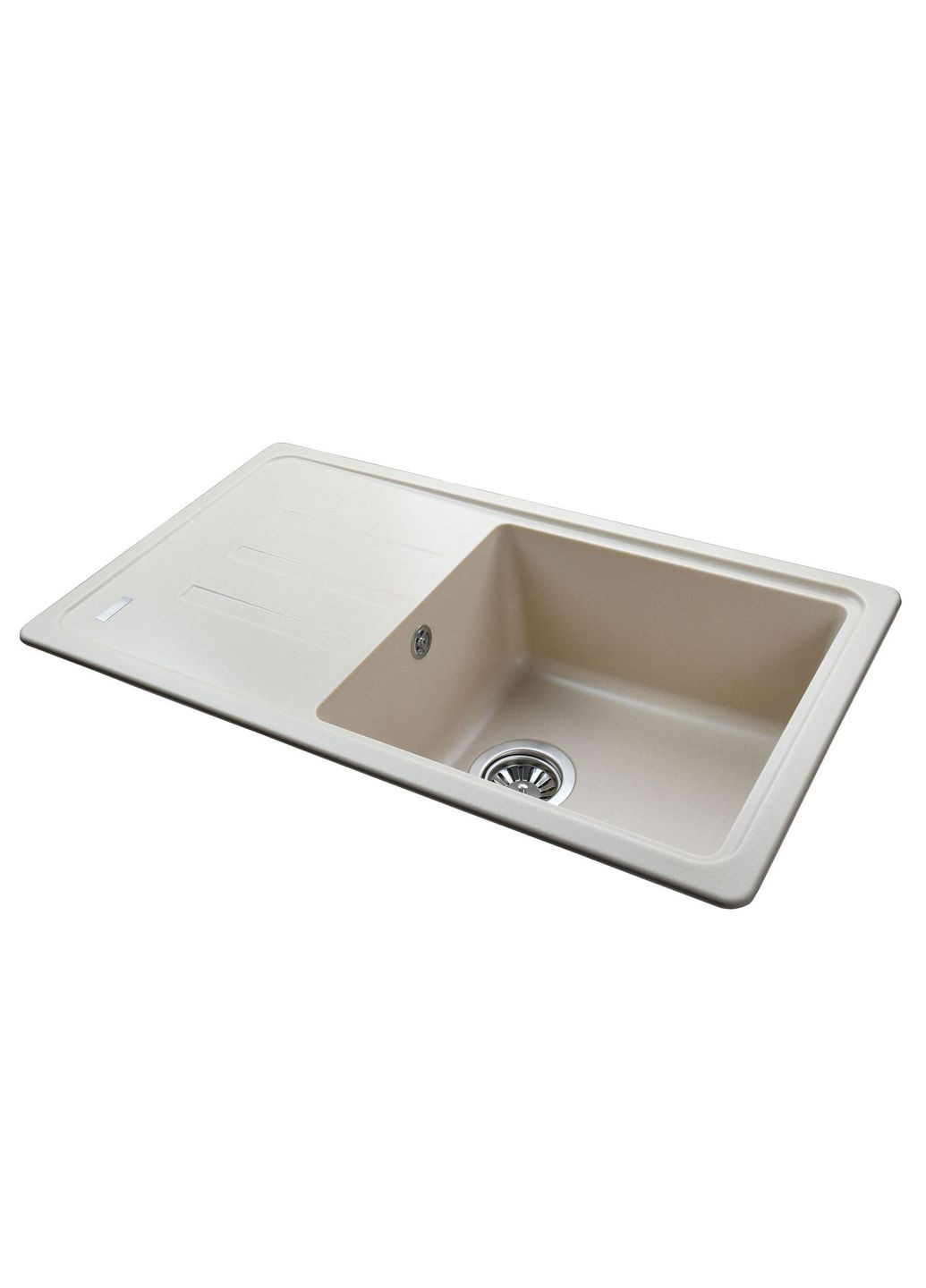 Гранітна мийка LUGANO слонова кiстка 780х435мм Globus (300168460)