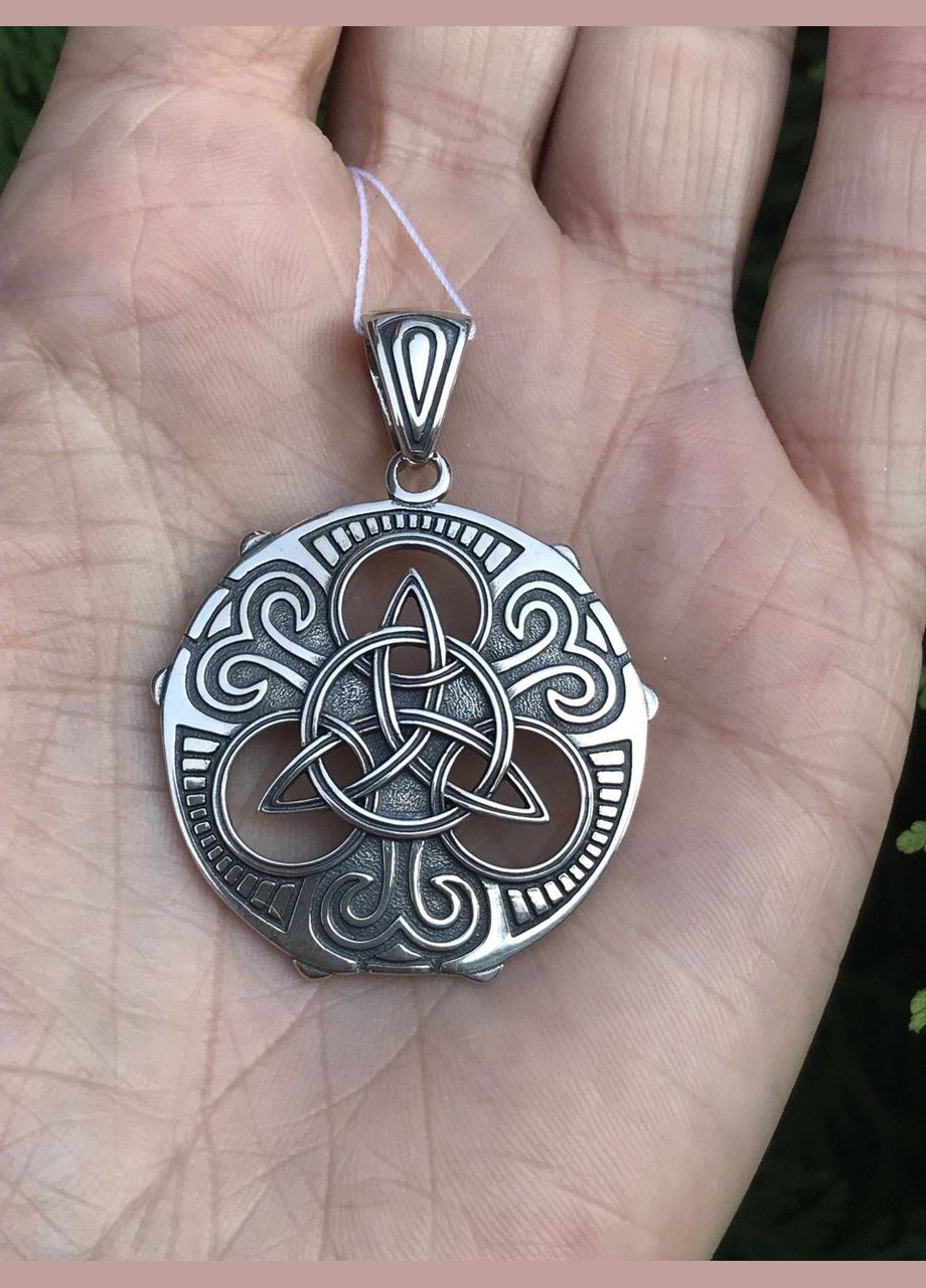 Підвіс срібний оберіг Триглав 7301 No Brand (316398403)